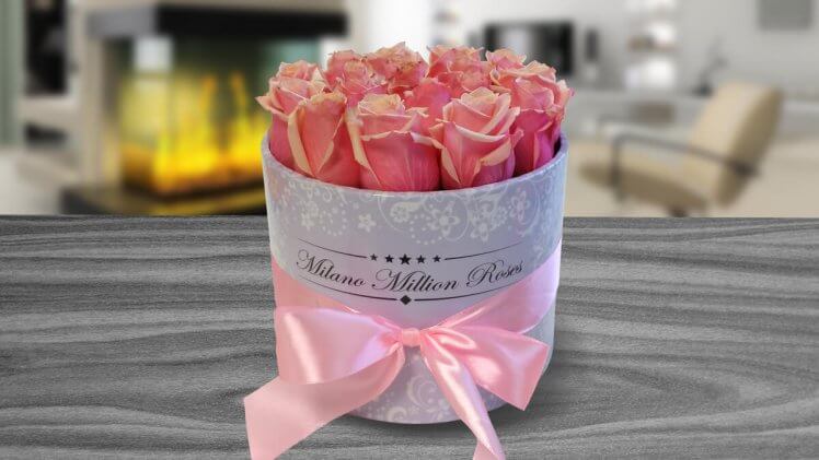 Milano Million Roses - rózsadoboz