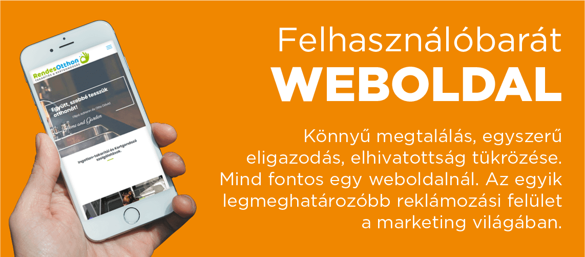 Felhasználóbarát weboldal